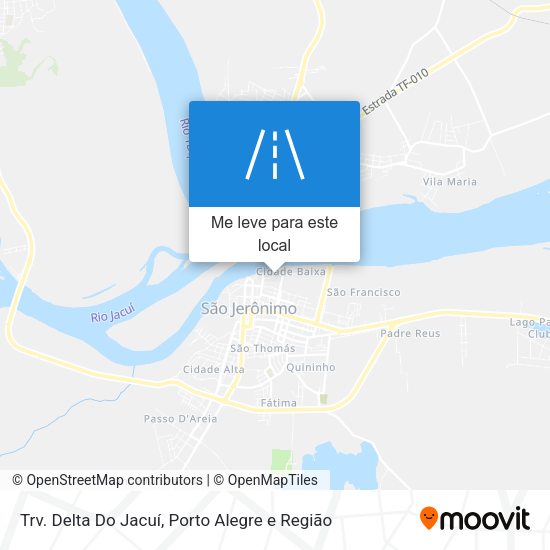 Trv. Delta Do Jacuí mapa