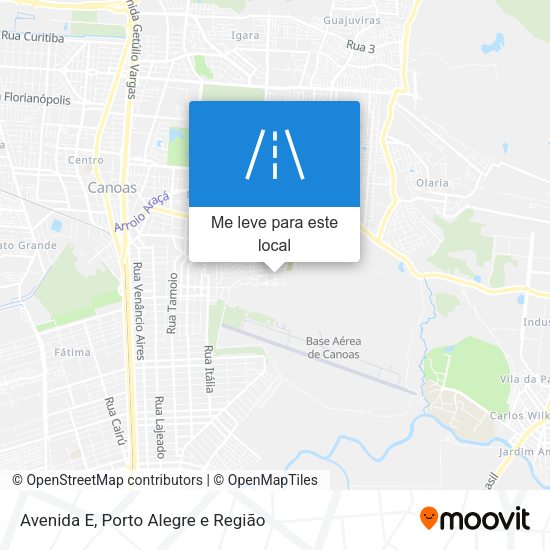 Avenida E mapa