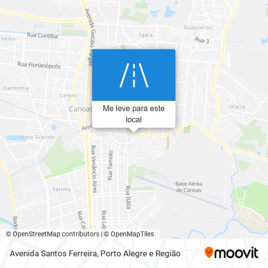 Avenida Santos Ferreira mapa