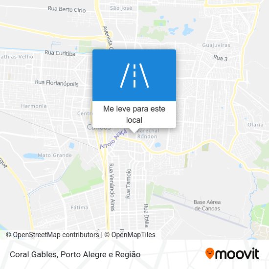 Coral Gables mapa
