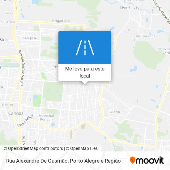 Rua Alexandre De Gusmão mapa