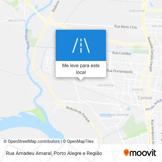 Rua Amadeu Amaral mapa