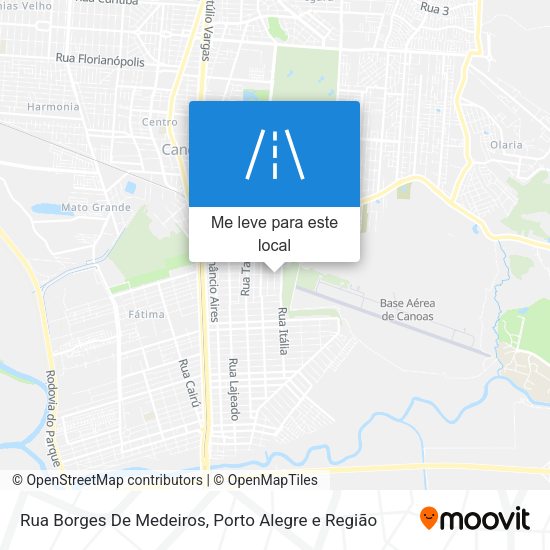 Rua Borges De Medeiros mapa