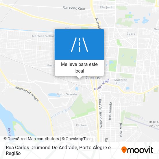 Rua Carlos Drumond De Andrade mapa