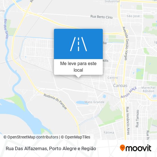 Rua Das Alfazemas mapa