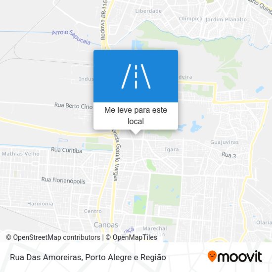 Rua Das Amoreiras mapa