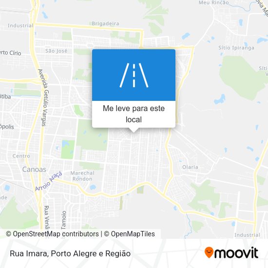 Rua Imara mapa