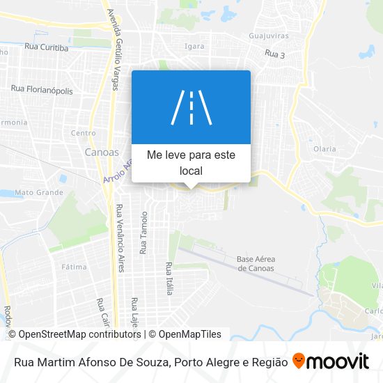 Rua Martim Afonso De Souza mapa