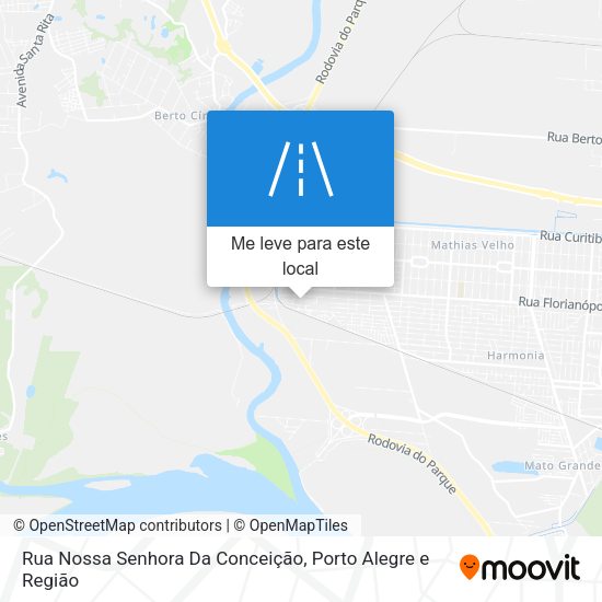 Rua Nossa Senhora Da Conceição mapa
