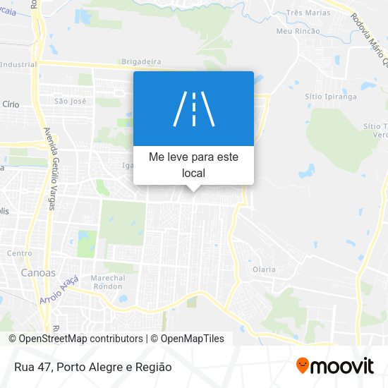 Rua 47 mapa