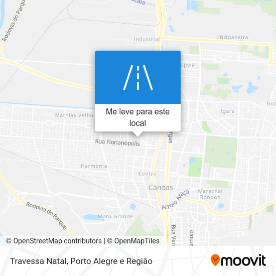 Travessa Natal mapa