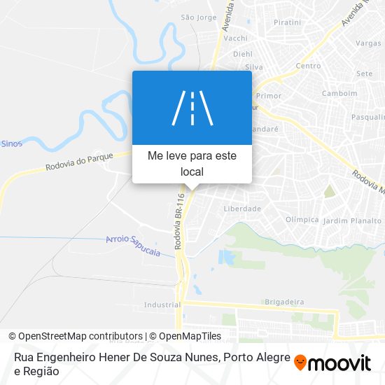 Rua Engenheiro Hener De Souza Nunes mapa