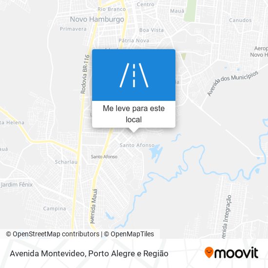 Avenida Montevideo mapa