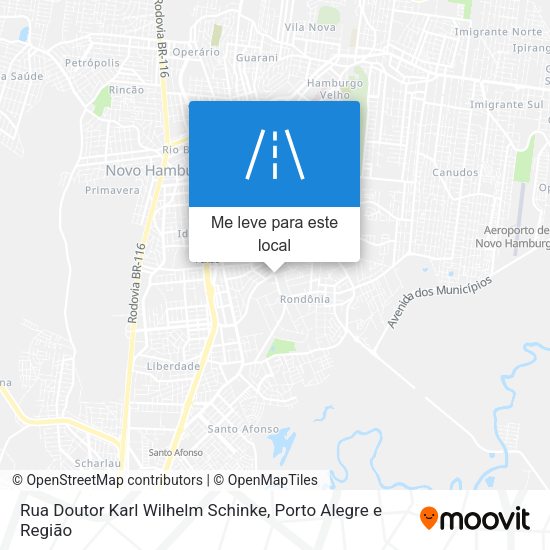 Rua Doutor Karl Wilhelm Schinke mapa
