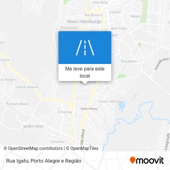 Rua Igatu mapa