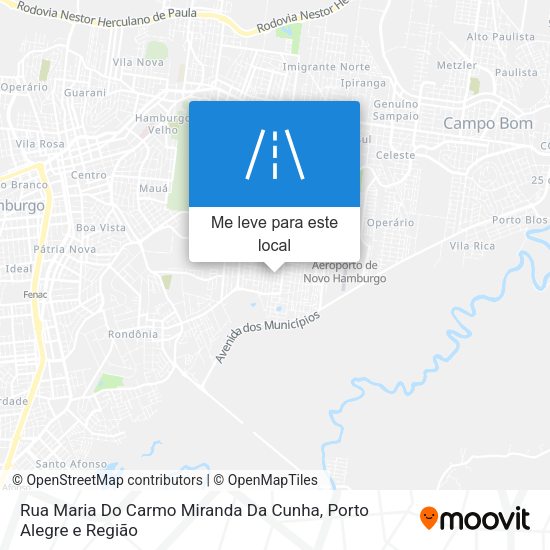 Rua Maria Do Carmo Miranda Da Cunha mapa