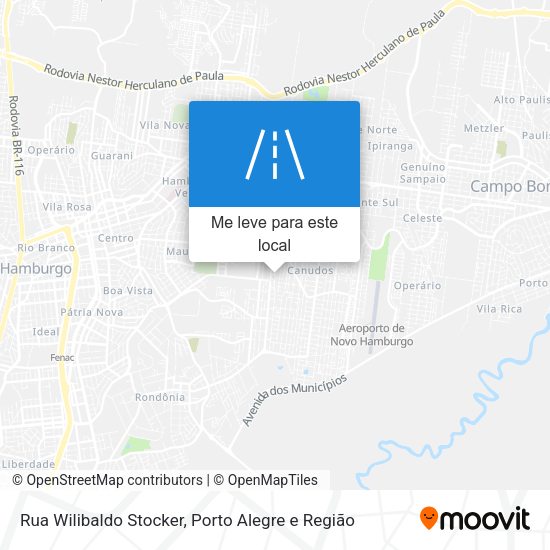 Rua Wilibaldo Stocker mapa