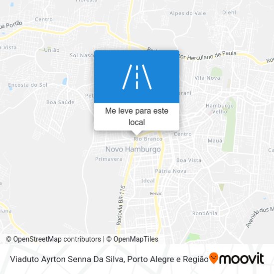 Viaduto Ayrton Senna Da Silva mapa