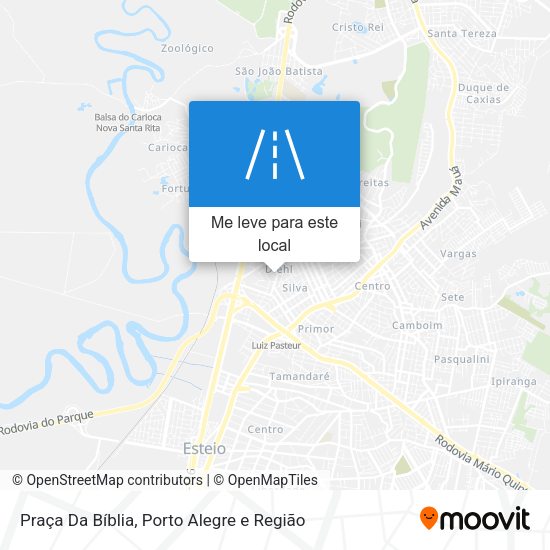 Praça Da Bíblia mapa