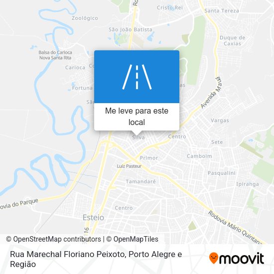 Rua Marechal Floriano Peixoto mapa