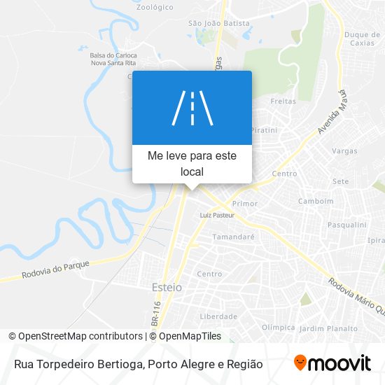 Rua Torpedeiro Bertioga mapa