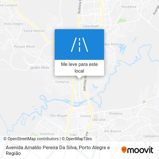 Avenida Arnaldo Pereira Da Silva mapa