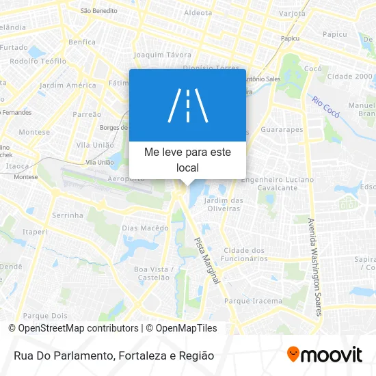 Rua Do Parlamento mapa