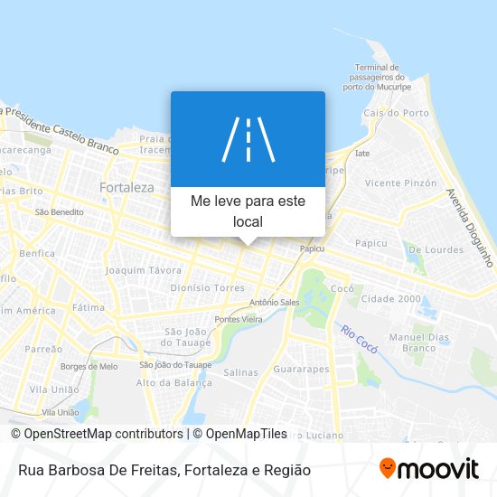 Rua Barbosa De Freitas mapa