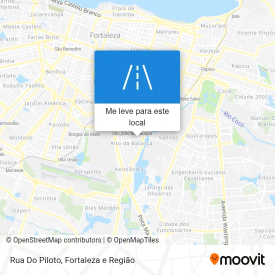Rua Do Piloto mapa