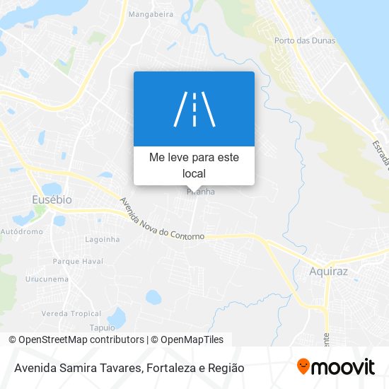 Avenida Samira Tavares mapa