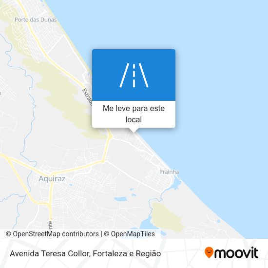 Avenida Teresa Collor mapa