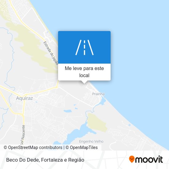 Beco Do Dede mapa