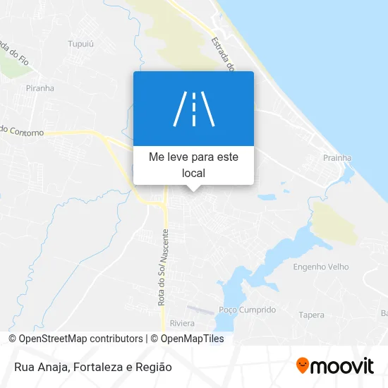 Rua Anaja mapa