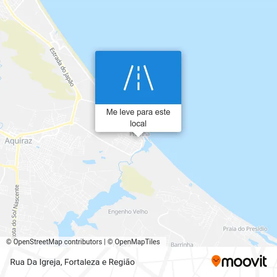 Rua Da Igreja mapa