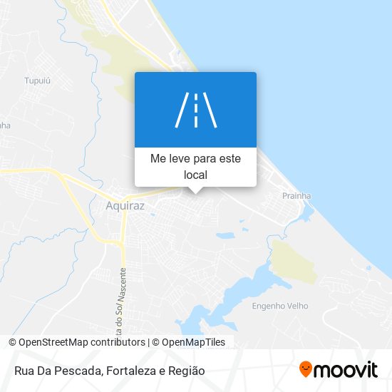 Rua Da Pescada mapa