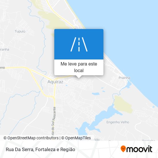 Rua Da Serra mapa