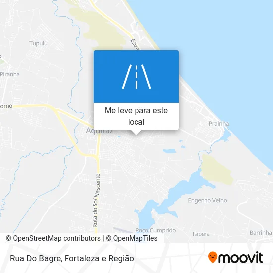 Rua Do Bagre mapa