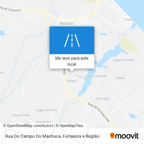Rua Do Campo Do Machuca mapa