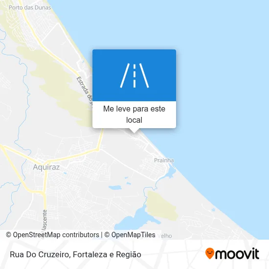 Rua Do Cruzeiro mapa