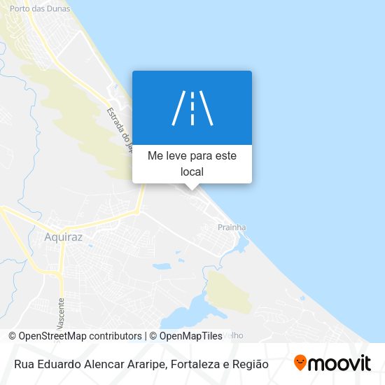 Rua Eduardo Alencar Araripe mapa