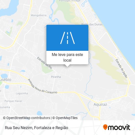 Rua Seu Nezim mapa