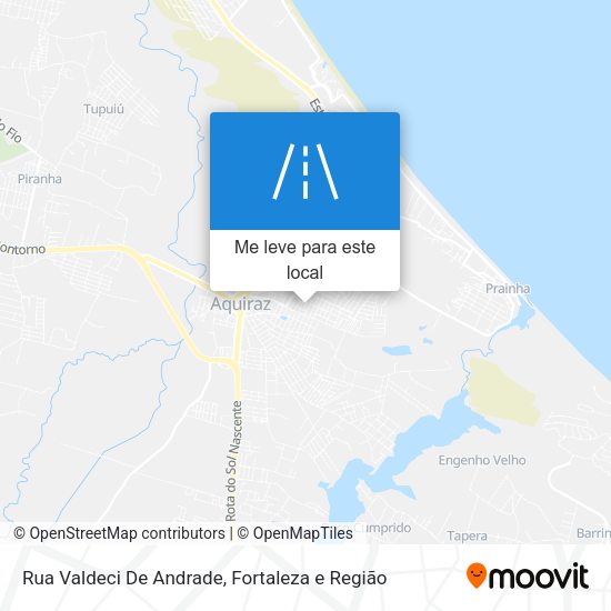 Rua Valdeci De Andrade mapa