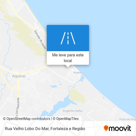 Rua Velho Lobo Do Mar mapa