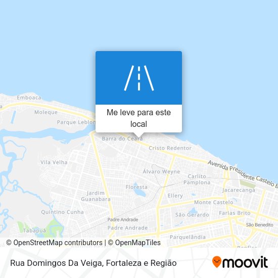 Rua Domingos Da Veiga mapa