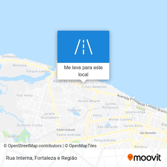 Rua Interna mapa