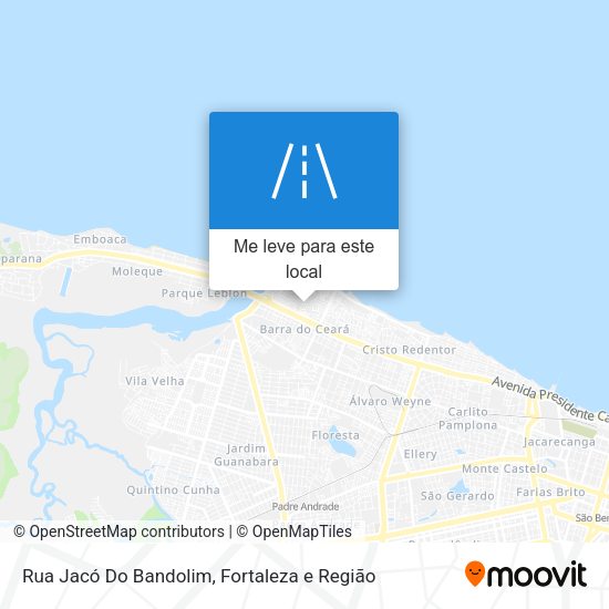Rua Jacó Do Bandolim mapa