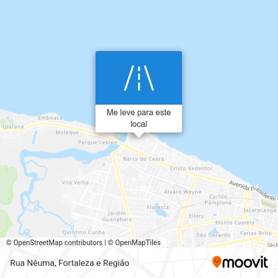 Rua Nêuma mapa