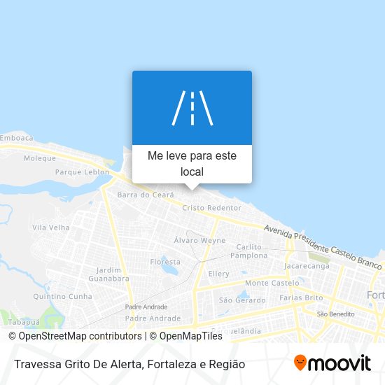 Travessa Grito De Alerta mapa