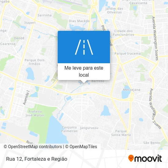 Rua 12 mapa