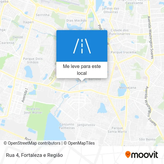 Rua 4 mapa